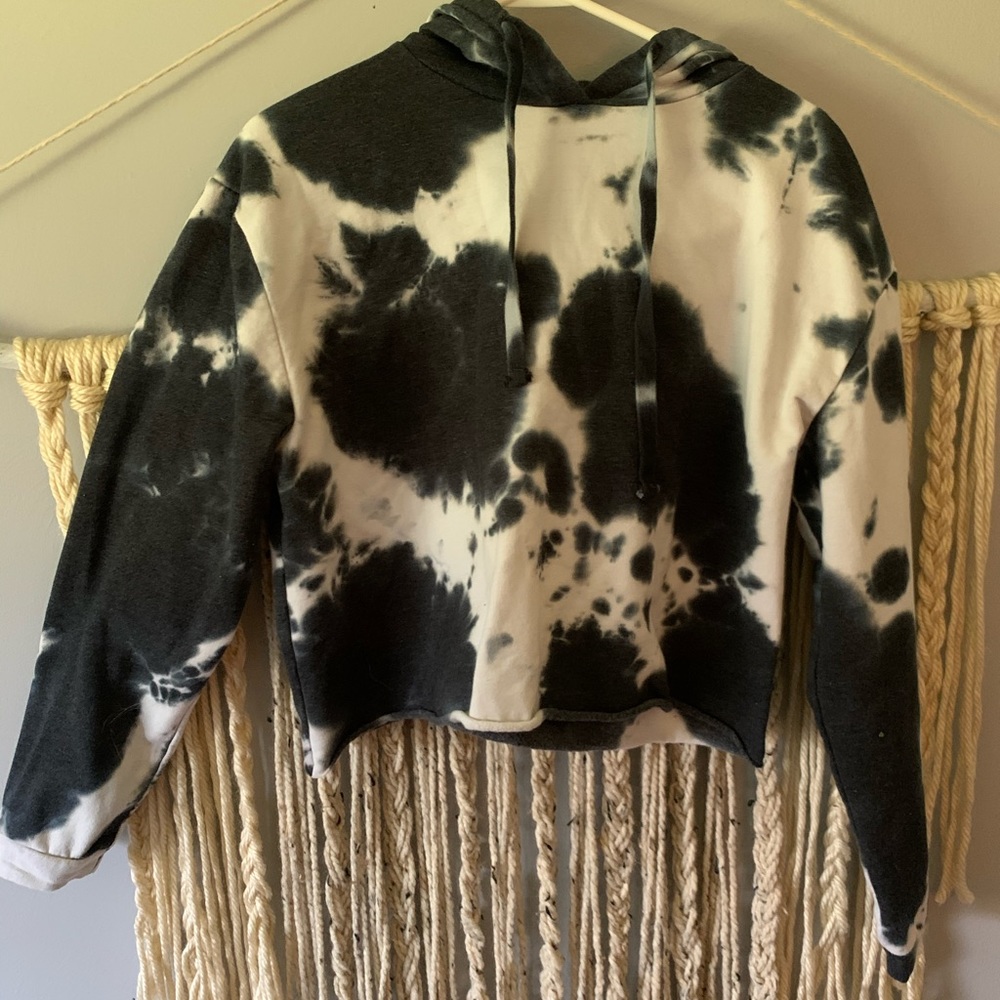 Cropped hoodie